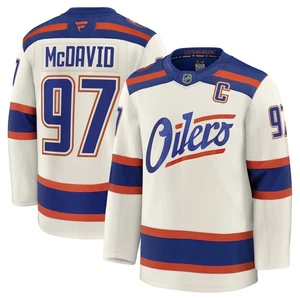 Herren Fanatics Connor McDavid hellbeige Edmonton Oilers Alternate Premium - Bild 1 von 7