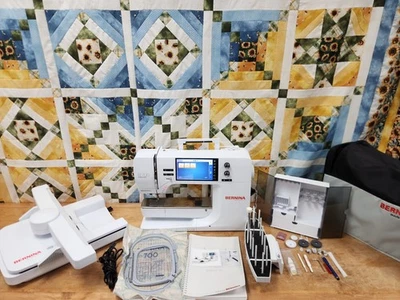 Bernina B 700 Embroidery Only Machine! Comes with SDT Module and Hoops! - Image 1 of 4