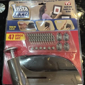 Insta Hang 47-teiliges Set neu im Paket - versiegeltes Wandbehang-Set - wie im Fernsehen gesehen - Bild 1 von 2