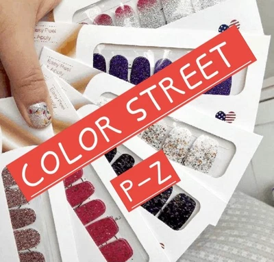 🎯¡Los tengo!!🎯 NUEVO/SELLADO *Tiras de esmalte de uñas de color calle colores P-Z Foto 1 de 4
