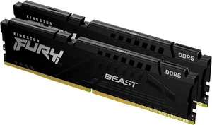 Kingston Fury Beast 32GB (2x16GB) 6000MT/s DDR5 CL36-38-38 Desktop Memory. NEW - Picture 1 of 7