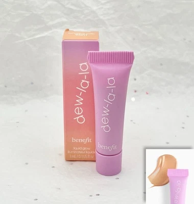 Benefit DEW LA LA Liquid Glow Illuminator Highlighter LUNA 3ml/.1oz Travel Size - Image 1 of 4