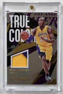 2014-15 Panini Prestige Kobe Bryant True Colors Foil Game Worn Jersey Patch /10 - Picture 1 of 3