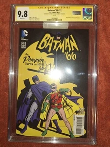 BATMAN ‘66 #1 CGC-SS 9.8 SIGNED ADAM WEST BURT WARD - Picture 1 of 6