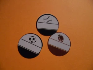 Pre Cut One Inch Bottle Cap Images SPORT BALLS Free Shipping - Picture 1 of 1
