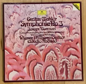 Mahler Symphony No.3 JESSYE NORMAN CLAUDIO ABBADO Orig DGG 2LP Box 2741010 MINT - Picture 1 of 4