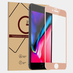  Full Coverage Tempered Glass Screen Protector Film for iPhone SE 2020 7 8 plus 