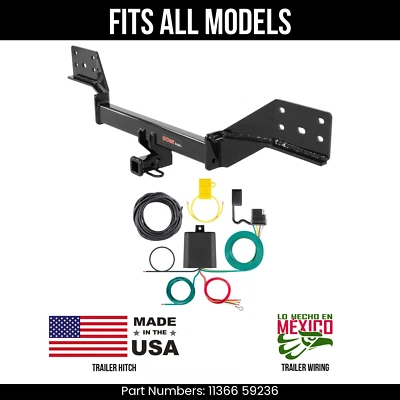 Kit de arnés de cableado de 4 vías enganche de remolque Lexus GS350 13-20 se adapta a todos los modelos Curt Foto 1 de 4