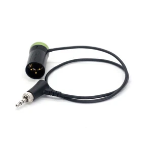 3,5 mm TRS Verriegelung auf XLR 3-Pin Sennheiser EK 100 G4 Ausgangskabel, unsymmetrisch 2' - Bild 1 von 1