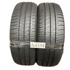 2x 215 65 R16 98H DUNLOP ENASAVE REVSOS Tread 6.7/6.1mm (A4351) Tested