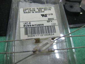 1X FUSIBLE ESPECIAL LKC-8 250V 8A PEQUEÑA DIMENSIÓN - Imagen 1 de 1
