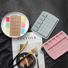 Silicone Waffle Chocolate Baking Mould Pan Cake Cookie Muffin Bakeware Mold Tray
