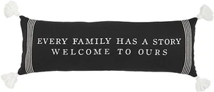 Mudpie - Family Story Long Pillow - 41600619S - Picture 1 of 3