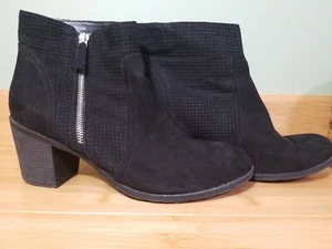 Arizona Jean Co Women's 11M Ankle Fashion Boots Black Zipper Close - Picture 1 of 6