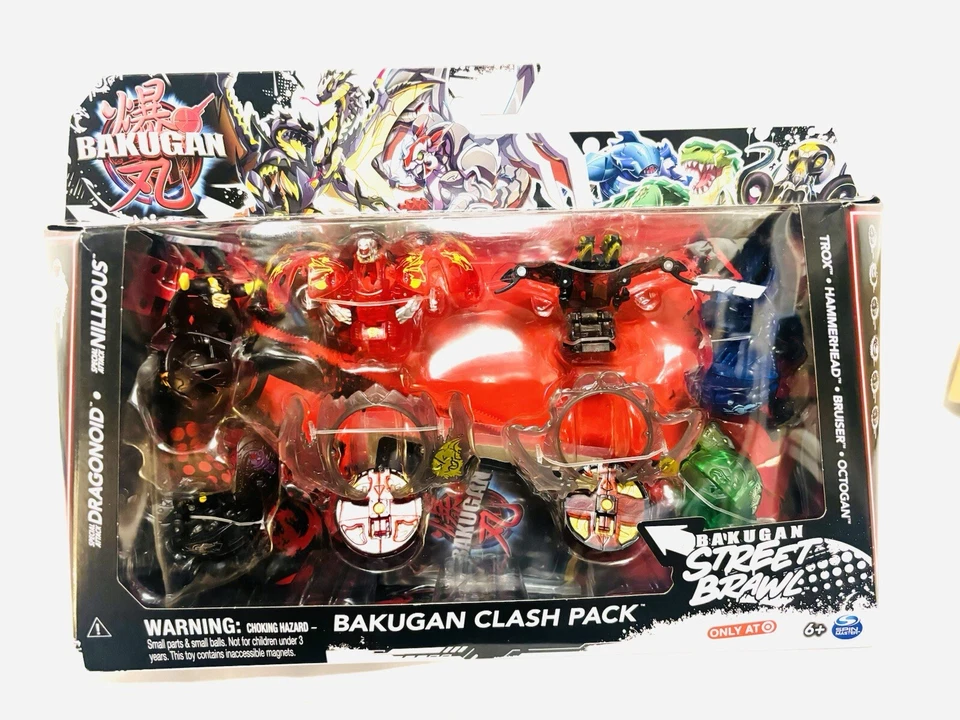 Bakugan Street Brawl Clash Pack Action Figure Set Target