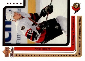 1999-00 McDonald's Upper Deck Marian Hossa Ottawa Senators #MCD-20