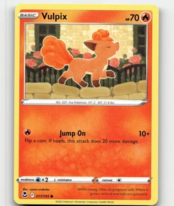 Pokemon Vulpix 17/195 Silver Tempest NM/M - Picture 1 of 1