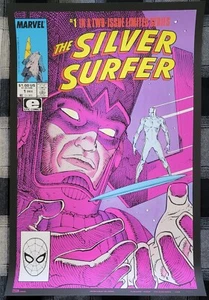 SDCC Comic Con Mondo Silver Surfer Poster Parable Moebius - Picture 1 of 1