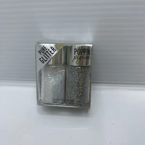 Hard Candy Poppin Pigments Pure Glitter Body Loose Silver Dollar 785 - Picture 1 of 4