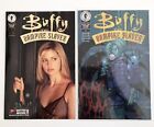 BUFFY THE VAMPIRE SLAYER #1 Goldfolie #2 COA Bloodchrom DUNKLES PFERD COMICS Bücher