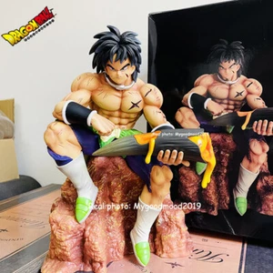 Dragon ball Z Super Saiyan Broli Sitting Broly Figure Toy Statue 9in New No Box