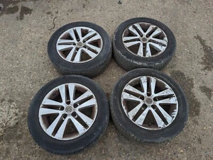 VAUXHAL ASTRA H 2007 SET OF 4 ALLOY WHEELS WITH TYRES 205 55 16 - Picture 1 of 6