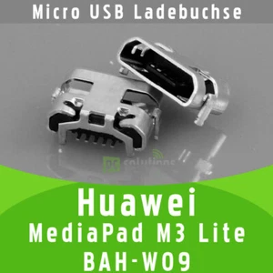 ✅ Huawei MediaPad M3 Lite BAH-W09 L09 Micro USB DC Gniazdo ładowania Złącze - Zdjęcie 1 z 1