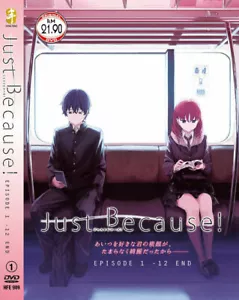 DVD~ANIME JUST BECAUSE COMPLETE TV SERIES VOL.1-12 END ENGLISH SUBTITLE REG ALL - Picture 1 of 2