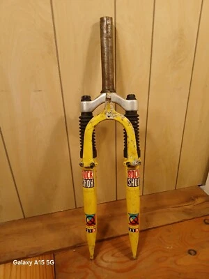 Rockshox Quadra 21R Threadless 1 1/8” MTB Fork Vintage 1995 USA  - Image 1 of 4