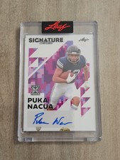 2023 Leaf Signature Series Football Puka Nacua RC Auto 1/1