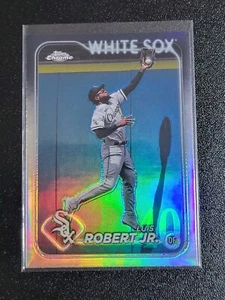 2024 Topps Chrome #86 Luis Robert Jr. Refractor - Picture 1 of 2
