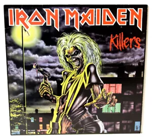Iron Maiden Killers Vinyl Record 1981 - Foto 1 di 5
