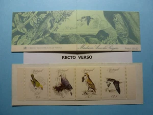 LOT 11093 CARNET"ILE MADERE FAUNE OISEAUX SPECIFIQUES " PORTUGAL ANNÉE 1987 - Imagen 1 de 1