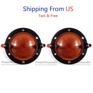 2X Replacement Diaphragm For JBL / Selenium - RPD405 TRIO D405 TRIO Horn 8 ohm - Picture 1 of 5