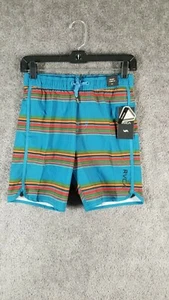 RVCA Boys Sz M Eastern Elastic Boardshorts 16" Multi NWT Swim Trunks Bottoms - Picture 1 of 10
