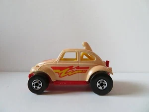1983 Mattel Hot Wheels Volkswagen Beetle Bug Diecast Car Pink Flame Vintage Rare - Picture 1 of 8