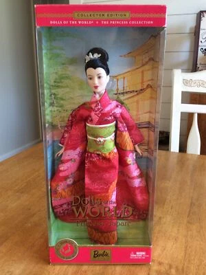 2003 PRINCESS OF JAPAN BARBIE - B5731 - ORIGINAL BOX - DOLLS OF THE WORLD - #3 - Image 1 of 4