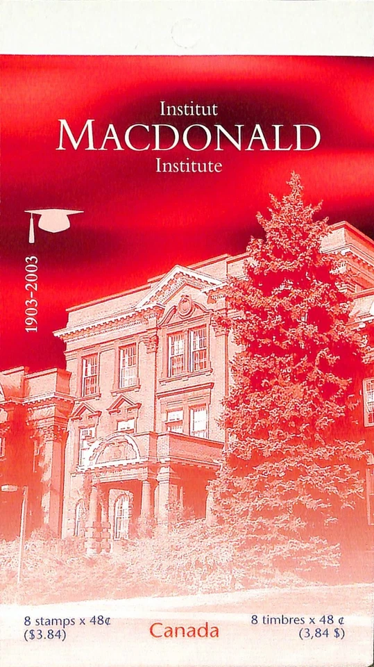 Canada - #BK272b - Open Cover - 2003 - Macdonald Institute - Scott 1976 - MNH - Image 1 of 1