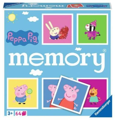Kinder Spiel Peppa Pig memory® | Ravensburger 20886 | Gedächtnisspiel ab 3 Jahre - Bild 1 von 3