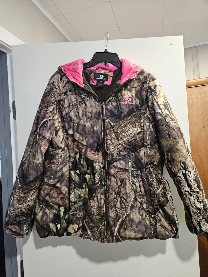 Women’s MOSSY Oak Hooded Coat Size XL - Image 1 of 4