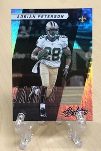 2017 Absolute Spectrum Blue #21 Adrian Peterson  - Picture 1 of 2