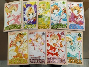 CARDCAPTOR SAKURA LA CAZADORA DE CARTAS LOTE TOMOS 1 A 9 Y 12, CARD CAPTOR CLAMP - Imagen 1 de 6