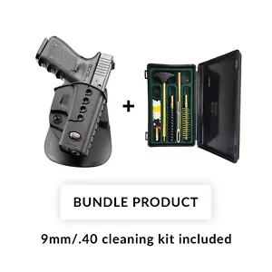**BUNDLE** Fobus left hand holster for glock 17/19/22/23/31/32/34/35/41 - Picture 1 of 10