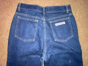 VTG 80 90S GIRLS NEW WAVE 12 23 X 28 JORDACHE DENIM RETRO ROLLERSKATE JEANS PANT - Picture 1 of 6