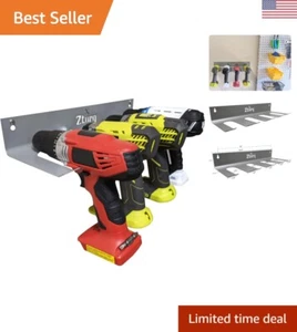 Tool Organizer - Wall Mount Rack for Garage Organization & Power Tool Storage - Picture 1 of 10