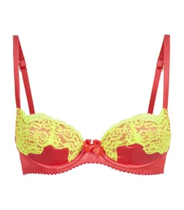 Agent Provocateur Novah Bra Red / Yellow. 36A BNWT sjn - Picture 1 of 4