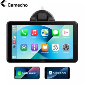 7"" Inalámbrico Portátil Carplay Navegación GPS Android Coche Apple Radio Coche BT AUX - Imagen 1 de 21