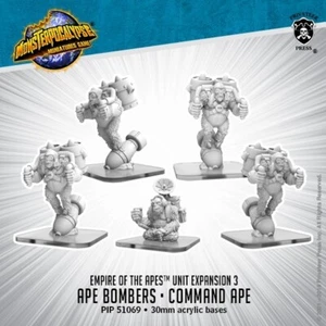 Monsterpocalypse Ape Bombers & Command Ape Nuevo - Imagen 1 de 1