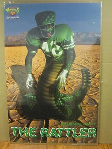 vintage NFL Ronnie Lott The Rattler Cocacola gridion Football 1993 poster 3177 - Picture 1 of 5