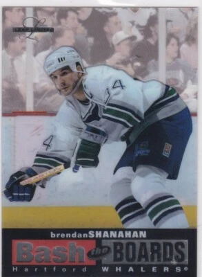 1996-97 (WHALERS) Leaf Limited Bash The Boards #9 Brendan Shanahan /3500 - Image 1 of 2